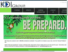 Tablet Screenshot of mykdigroup.com